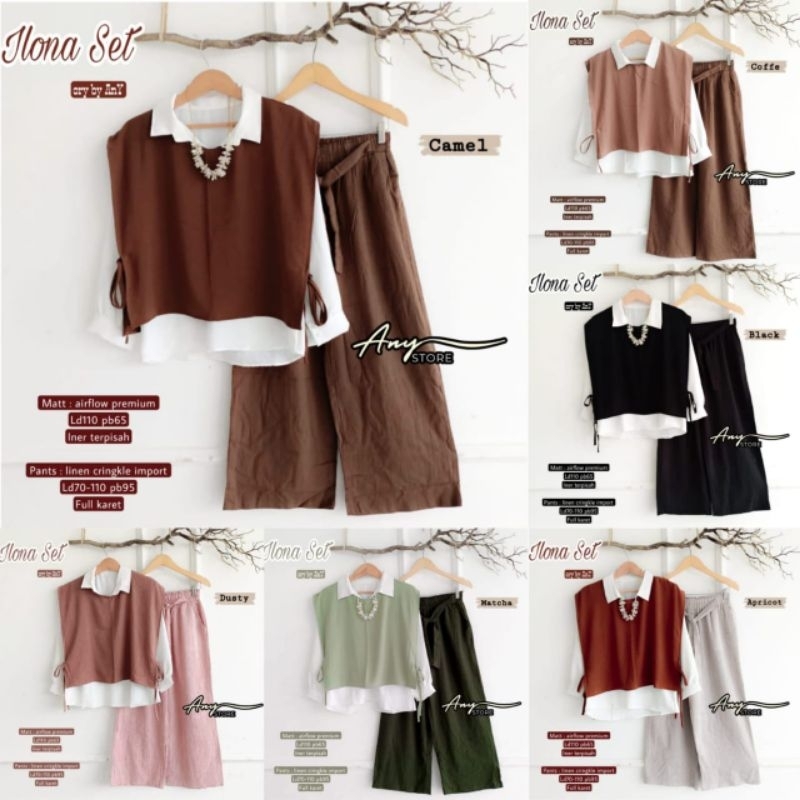 Habiba set dan set Cel Olivia