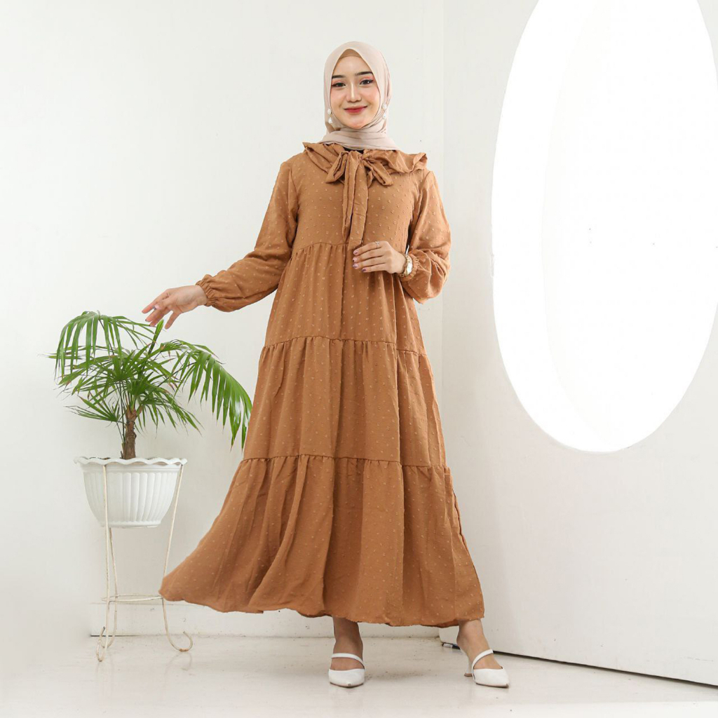 Saroja | Gamis Uragiri Susun Gamis Syar'i Ramadhan | SJ Fashion