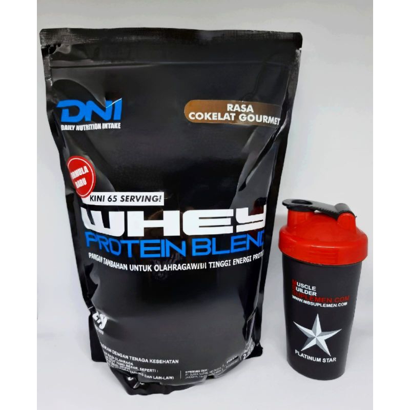 DNI Whey Protein Blend 5 lbs 2,27 kg Clear BPOM Susu Gym Fitness Diet ORIGINAL Gold Standard ON Opti