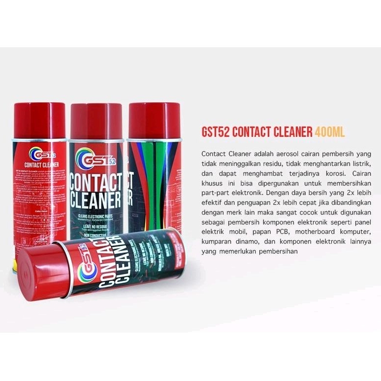 Contact cleaner pembersih electrik dan electronik 400ml Gst52