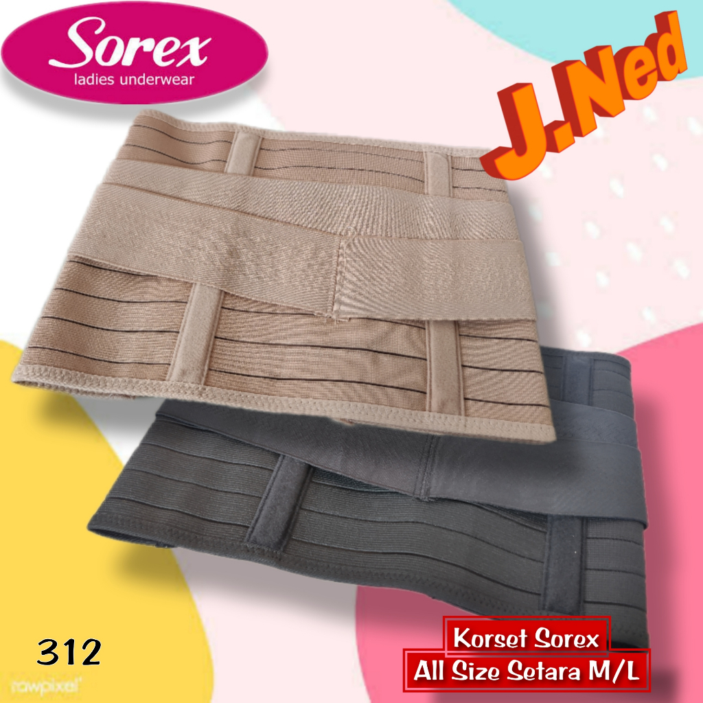 J312 SETAGEN WANITA KORSET PELANGSING SOREX REGULER SLIMMING CORSET