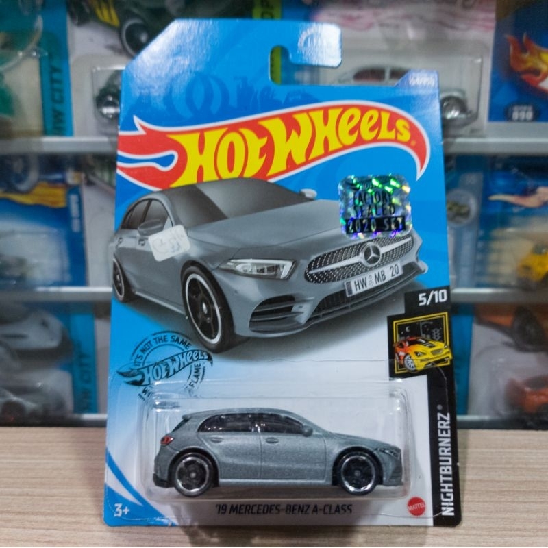 HOT WHEELS 19 MERCEDES BENZ A CLASS GRAY - FACTORY SEALED