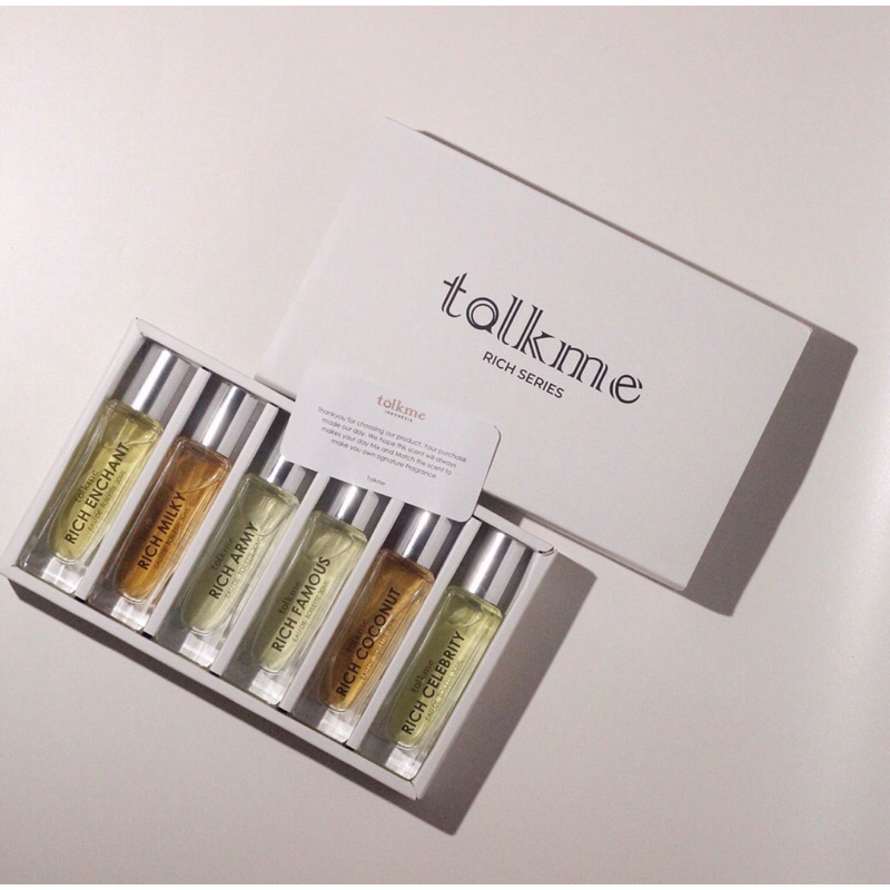 [READY SIAP KIRIM] Talkme Rich Series 30ml Eau De Toulette (isi 6pcs) Parfum