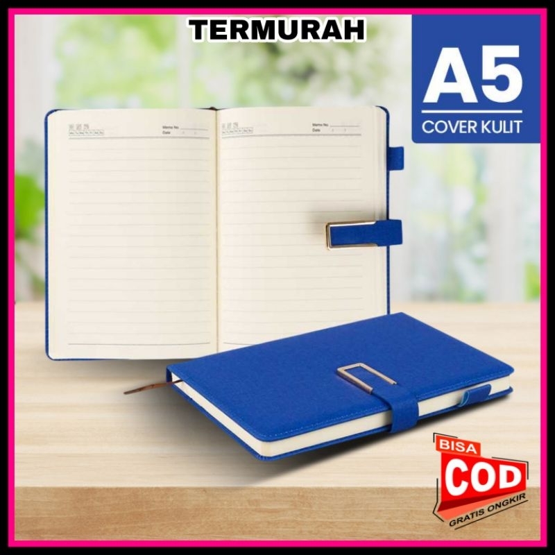 

LemonBest Buku Catatan Kerja Cover Kulit Kertas A5