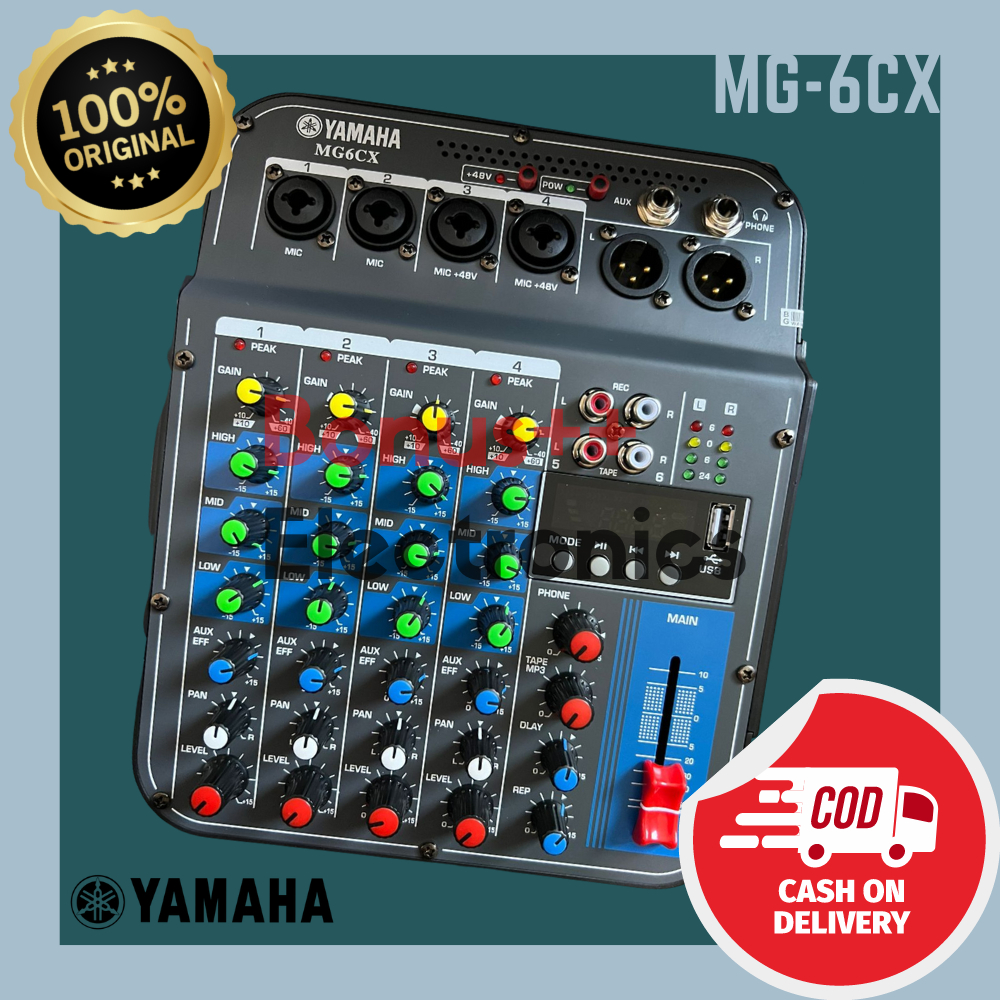 Mixer Mini 6 Channel YAMAHA MG6CX