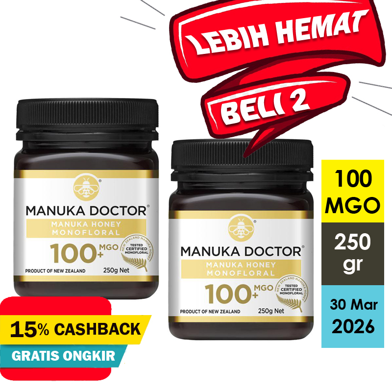 

Madu MANUKA DOCTOR Manuka Honey MGO 100 250gr Multifloral