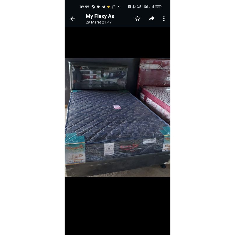 springbed kwantop 120 x200