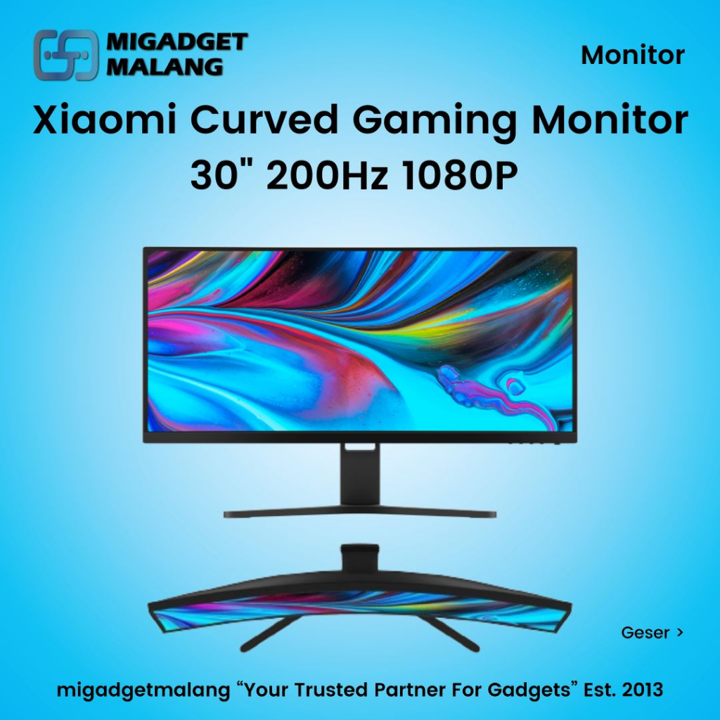 Xiaomi Curved Gaming Monitor 30&quot; 200Hz 1080P RMMNT30HFCW