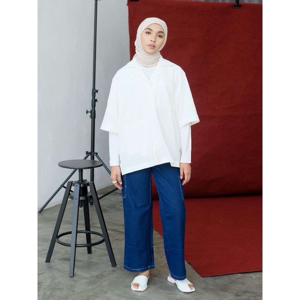 Eveseitch - Dolma shirt - Kemeja Oversize Wanita