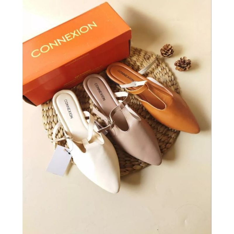 MATAHARI SANDAL WANITA CONNEXION BUSTONG CONNEXION FLATSHOES NEVADA FLATSHOES CONNEXION