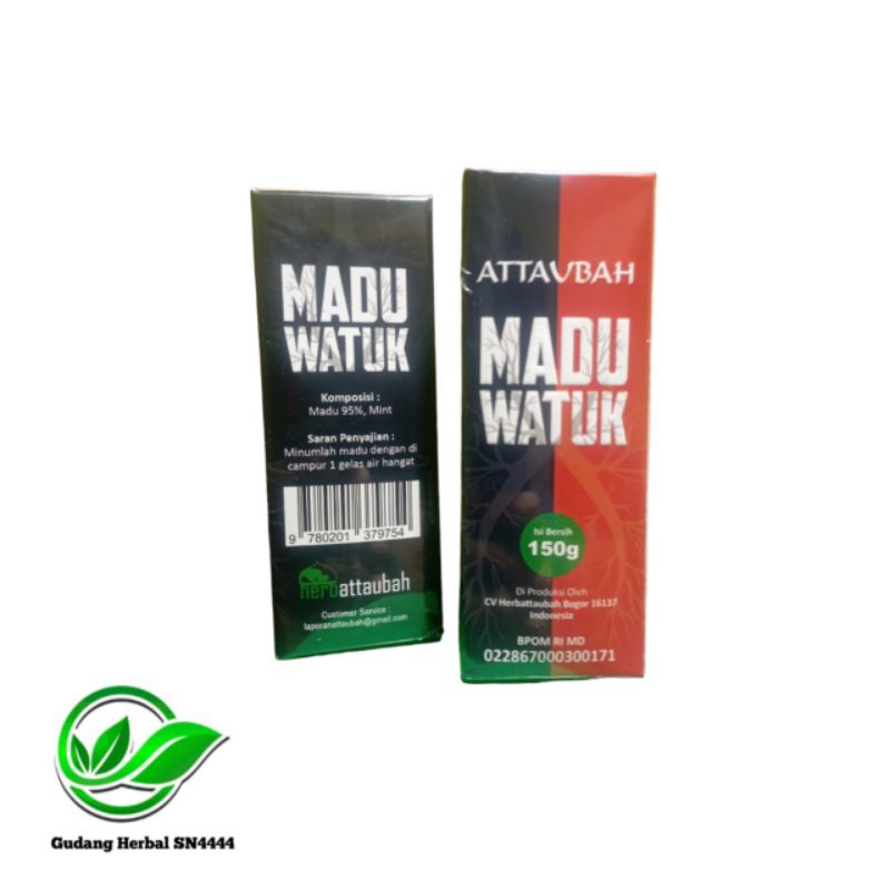 

Madu Batuk Herbal - Madu Watuk Attaubah 150 Gram ORIGINAL KEMASAN TERBARU