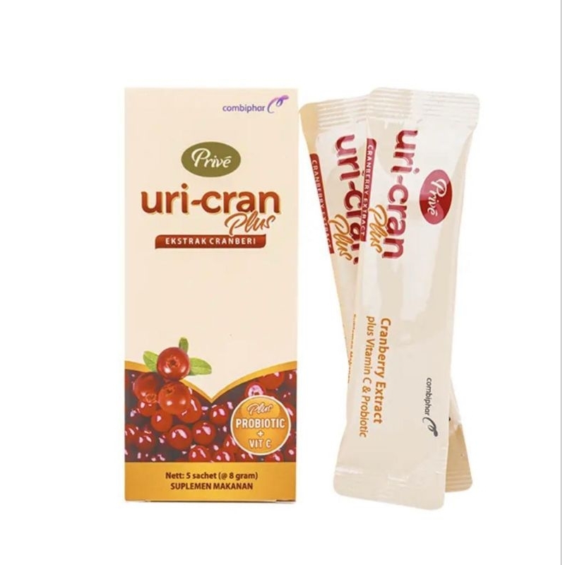 

Prive Uri-cran Plus sachet 5's