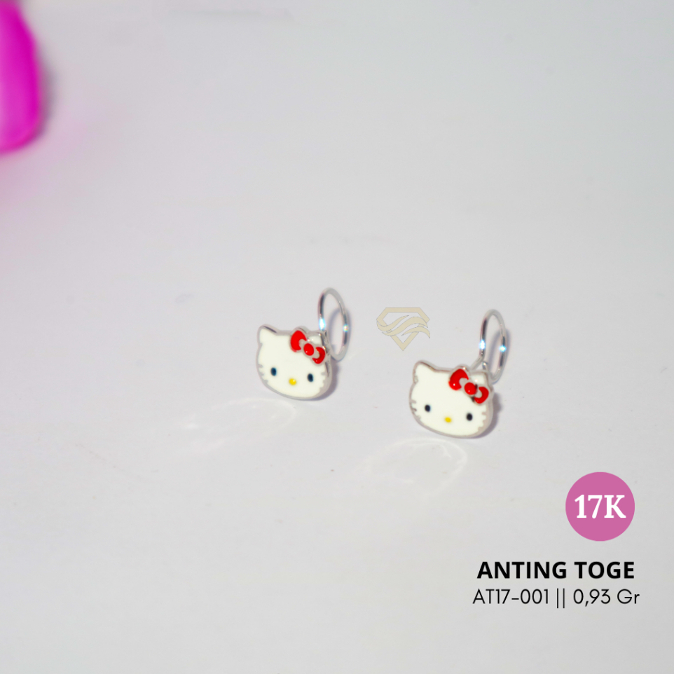 Anting Toge Anak Emas Kadar 17k (AT17-001)