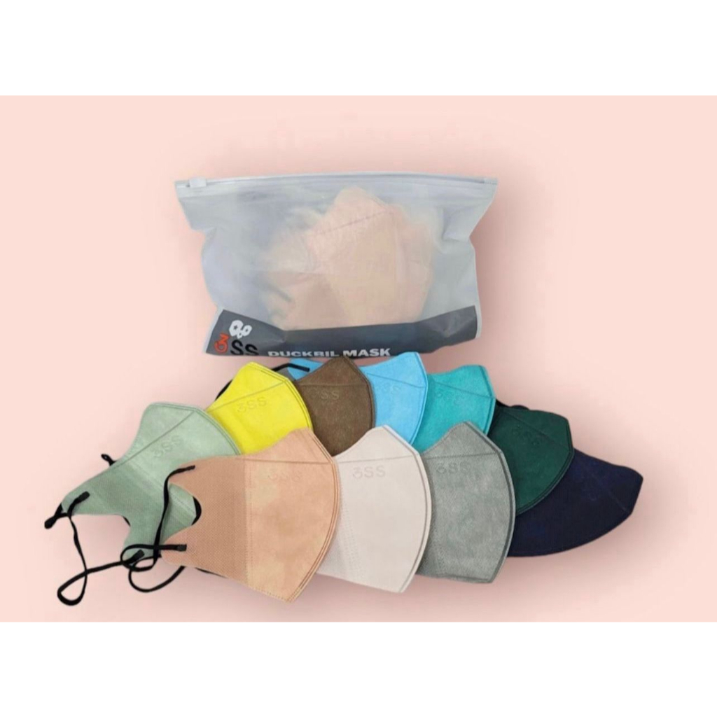 masker duckbill SS Db SS mix warna 1 pouch isi 50 pc