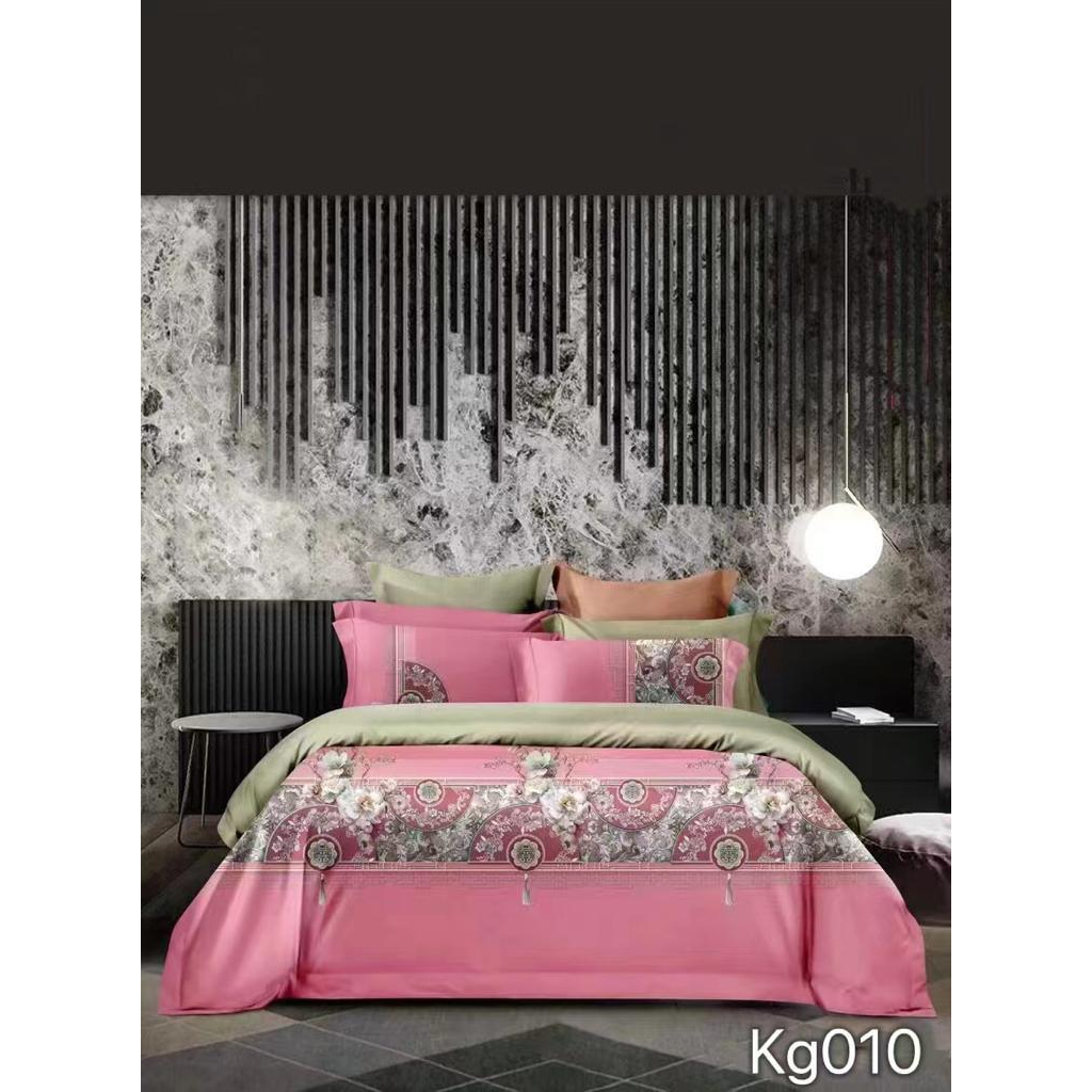Kain Sprei Katun Jepang Lily Pink