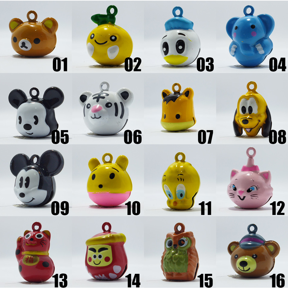 Kalung Kucing Murah Lonceng Boneka Karakter Motif Persegi All Size