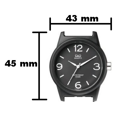 SALE 7.7 Jam Tangan Unisex Casual Sport Rubber Analog Original Q&amp;Q QNQ QQ VR35 VR35J Series