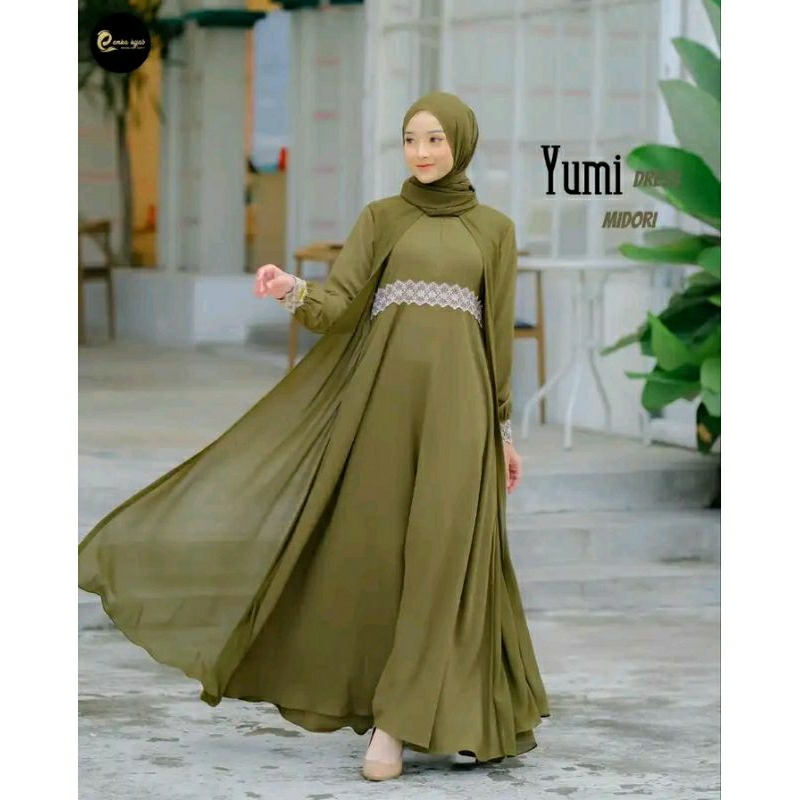 yumi dress by emka hijab