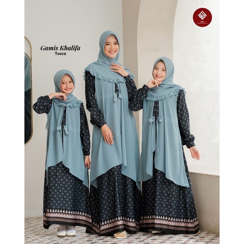 Rama Khalifa ANV/ Gamis Sarimbit keluarga / Gamis Khalifa by ANV