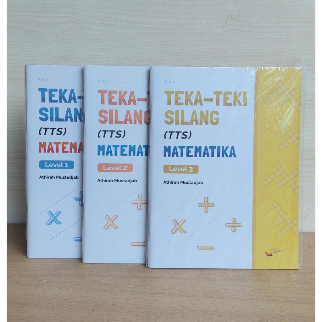 Paket Teka-Teki Silang Teka Teki Silang Matematika SERI TTS MTK 1 2 3