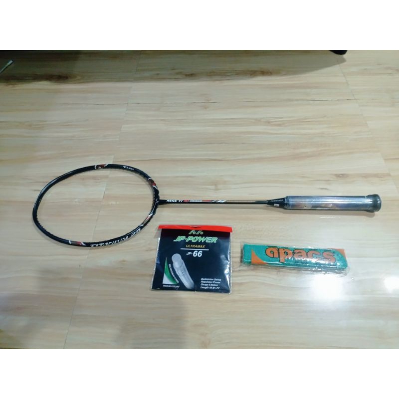 raket badminton MAX Ti 2.0 Titanium Desain