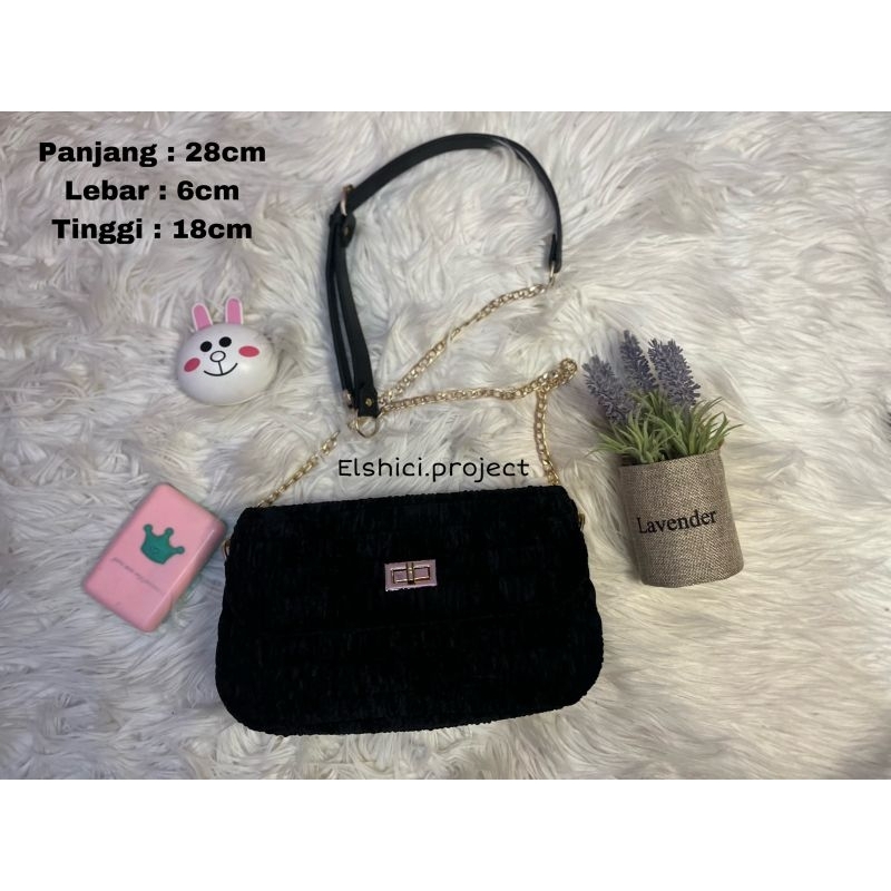 SlingBag || Tas Kondangan || Plastic Canvas Bag