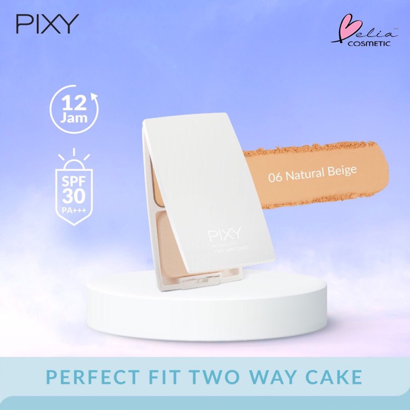 PIXY Perfect FIT TWC Refill 12.2g | bedak padat two way cake UV Whitening