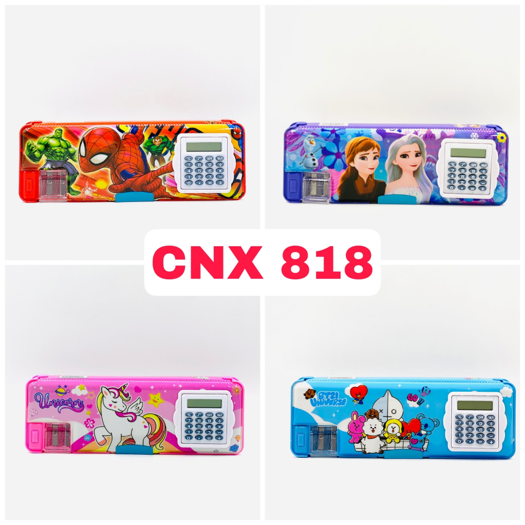 

Kotak Tempat Pensil Magnet Kalkulator Spiderman Frozen Avenger Unicorn