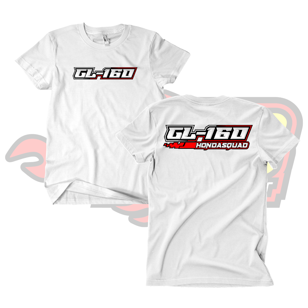 Baju Kaos GL 160 Honda Squad Katun Distro Sound Balap Blitar