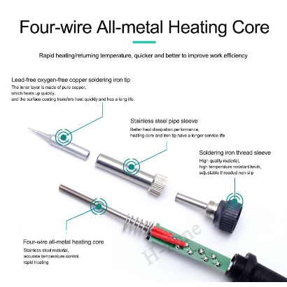 Blower Solder Uap Hot Gun QUICK 8686D+ 2 IN 1 Original