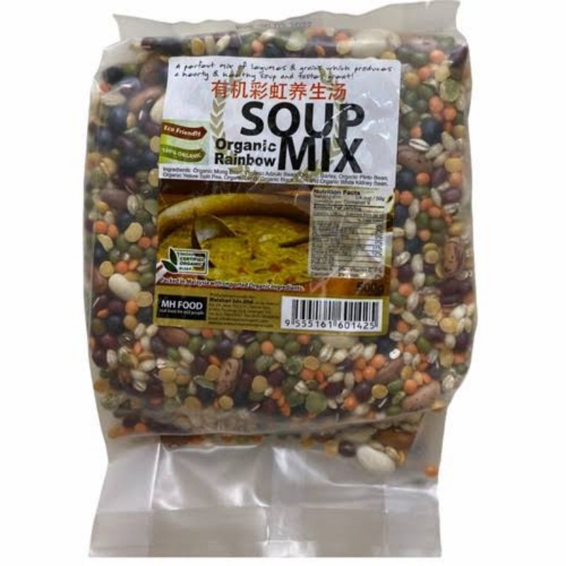 Mh Food Organic Rainbow Soup Mix 500g