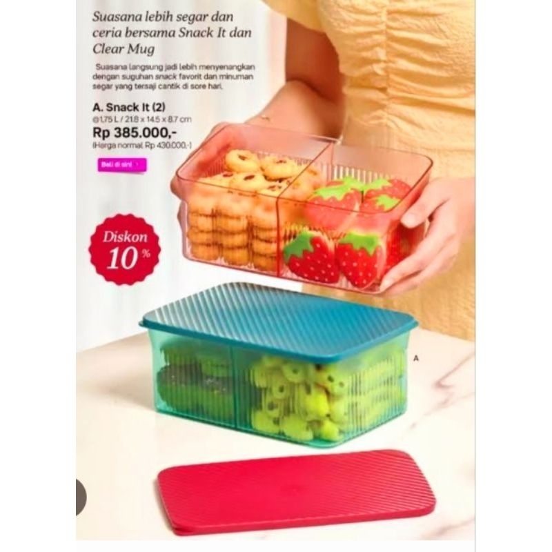Snack It Tupperware