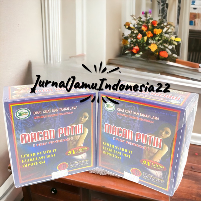 kapsul macan putih original