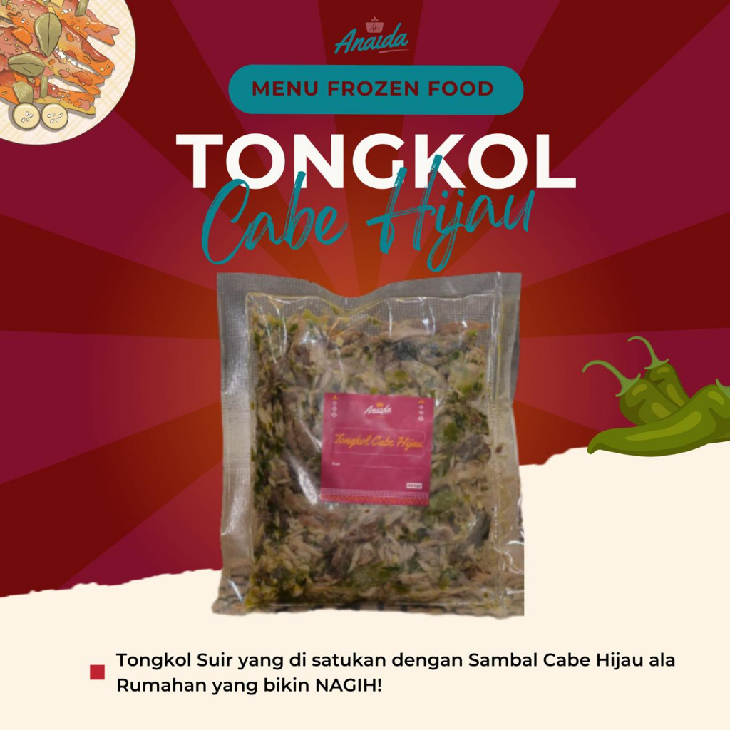 

ANAIDA FROZEN FOOD - TONGKOL CABE HIJAU