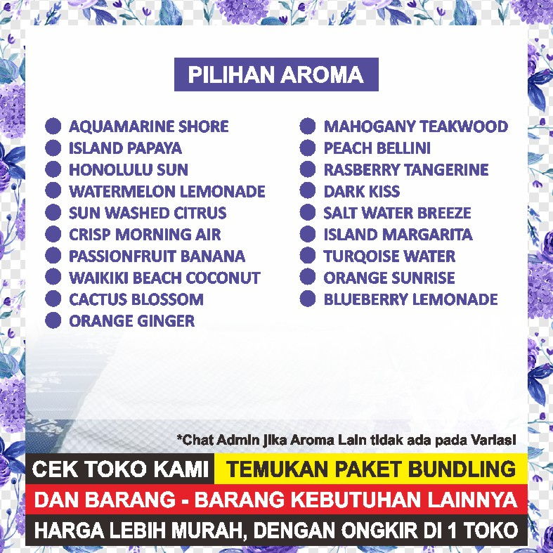 Pengharum Pewangi Ruangan Dan Mobil Air Freshener Aroma Parfum Segar Kemasan 1LITER