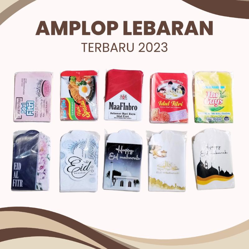 

Amplop Angpao Lebaran Snack/ Idul Fitri Unik Lucu Murah isi 10/pack isi 50/pack