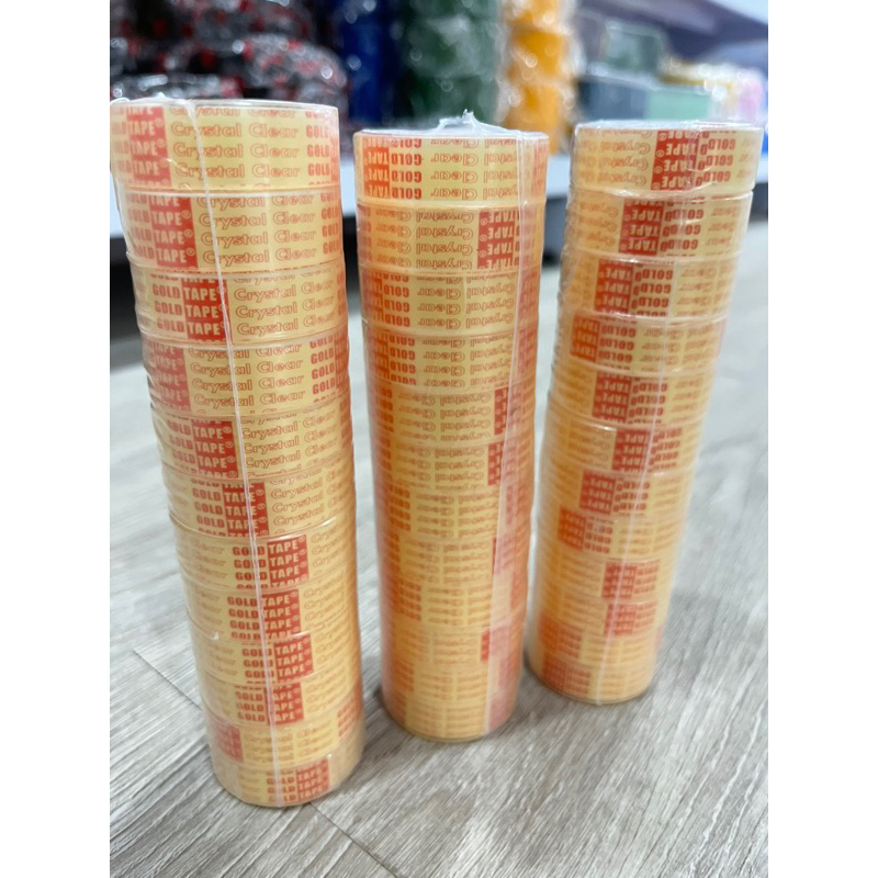 

Isolasi Bening Gold Tape Kecil Selotip Tape Plester Kecil