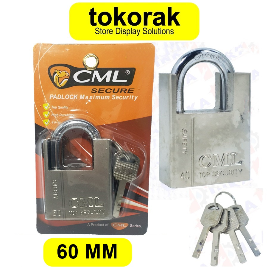 GEMBOK JAKET 60 MM CAMEL PADLOCK JACKET 60MM