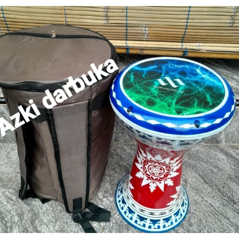 DARBUKA MOTIF 8INC GMP+ TAS (MURAH)