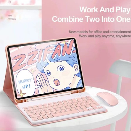 Eraxus CASING KEYBOARD BLUETOOTH IPAD 5/6 AIR 2/IPAD AIR 3/4/5/IPAD 10 2022/9/8/7/IPAD PRO 11 Book C