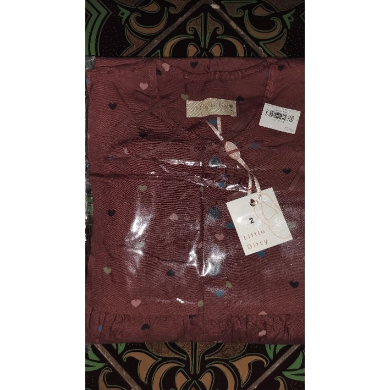 little kayra chocolate size 2 iquin size M || pesanan mbak debby