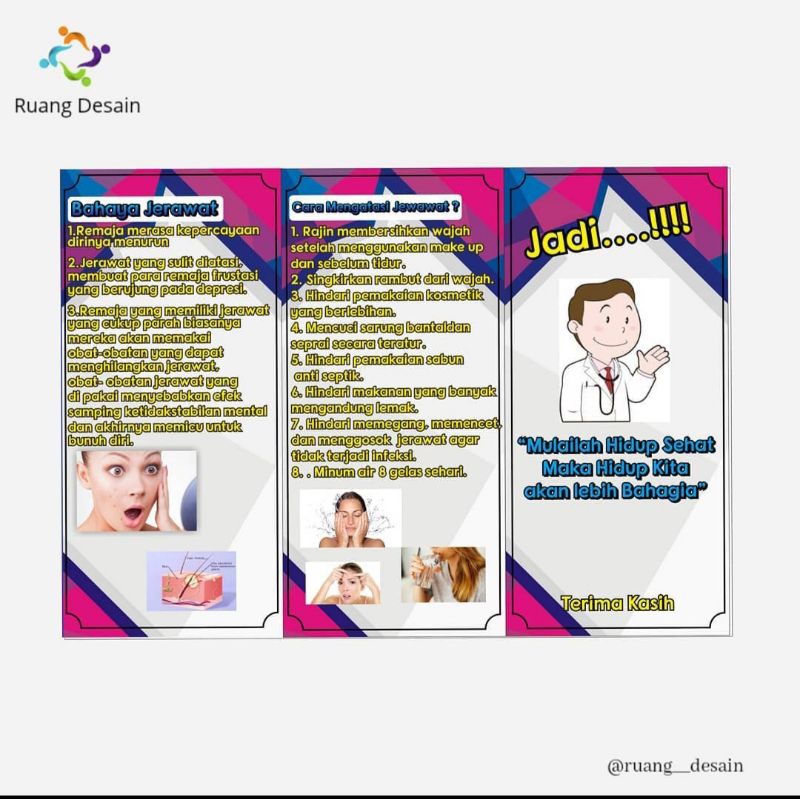 Desain Spanduk, Leaflet, Poster dll