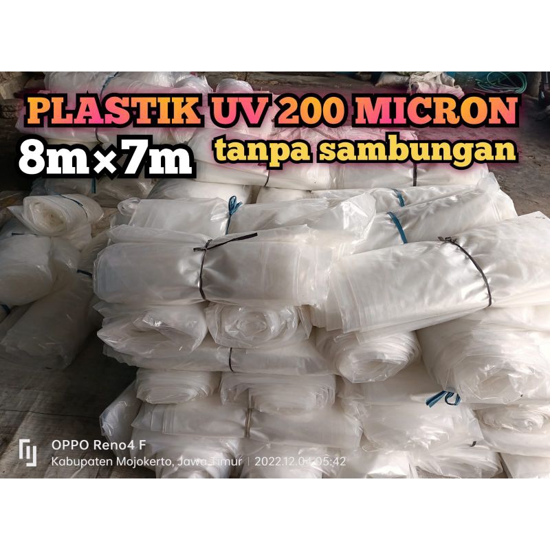 plastik UV 8m×7m