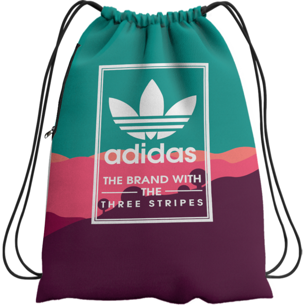 Tas Serut / Stringbag Full Print Desain Elegant Dan Menarik - Tas Olahraga Tas Futsal Tas Sepatu - Bisa Dipakai Buat Sekolah G1