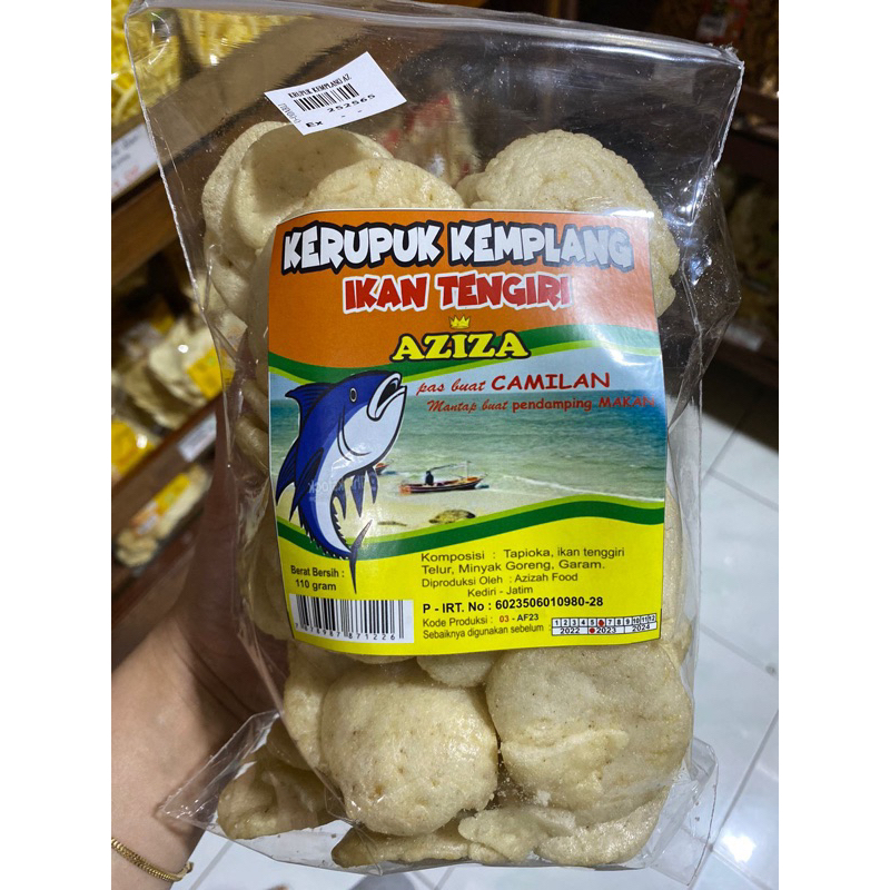 

Kerupuk Kemplang Ikan Tengiri “Aziza”