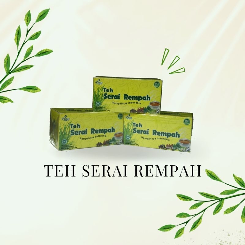 

Teh Herbal Serai Rempah