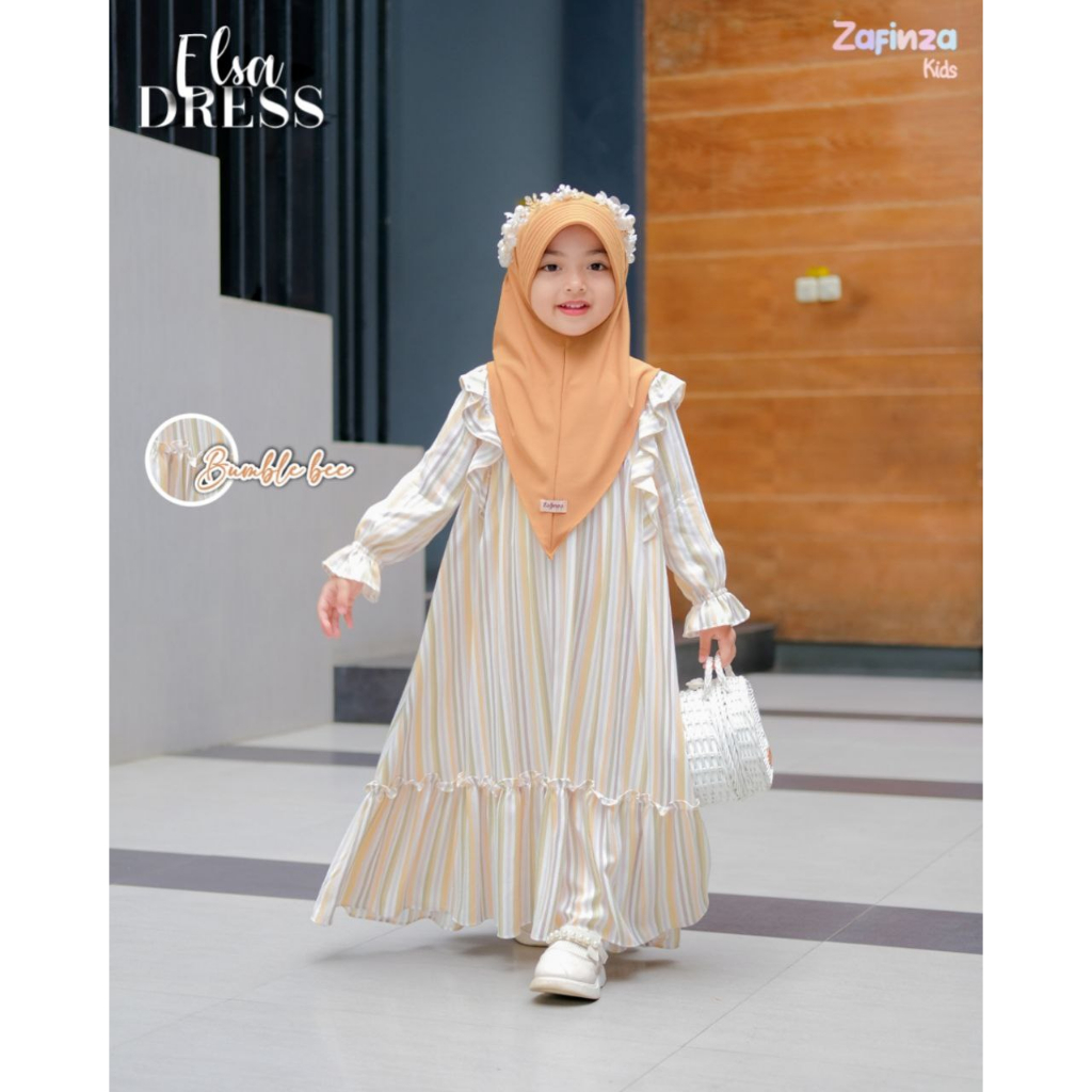 Afsheenastore Elsa Dress set hijab by zafinza