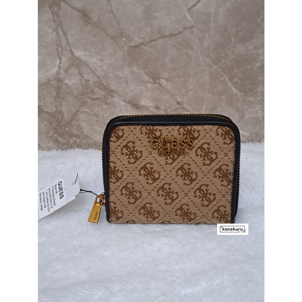 [NEW, ORI] Guess Aviana Small Zip Around Wallet