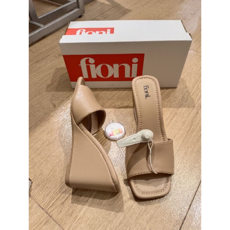 KLEMENTINE WEDGES NUDE 197745 - WEDGES PAYLESS BY FIONI