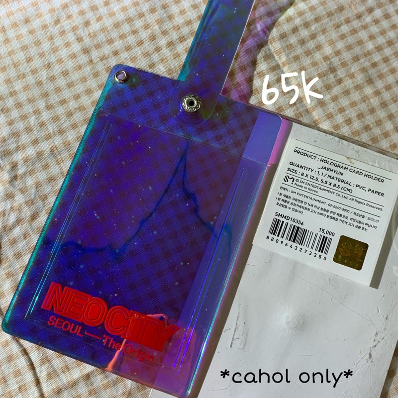 card holder cahol only jaehyun neocity seoul the origin
